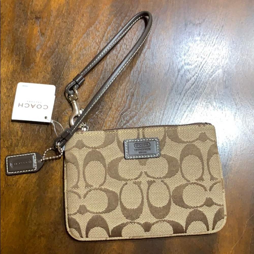 Coach wristlet